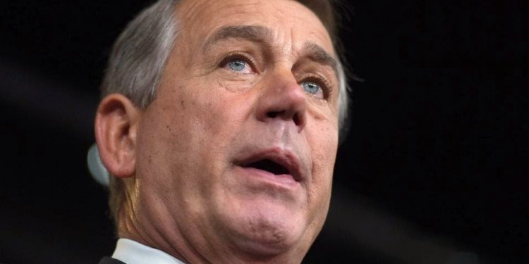 Boehner Proclaimed his total