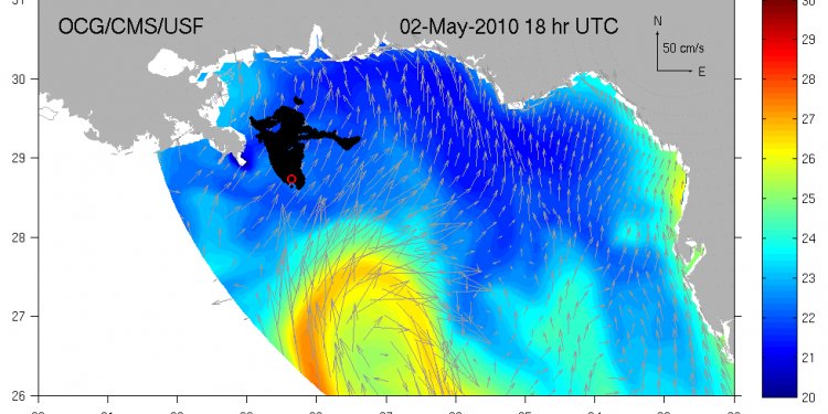 Oil Spill Disaster - Simulated