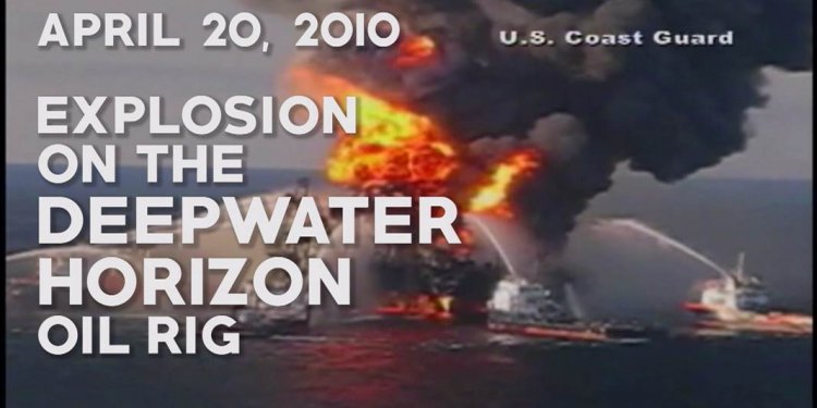 BP oil spill video