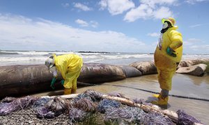 Port Fourchon Louisiana Shell oil