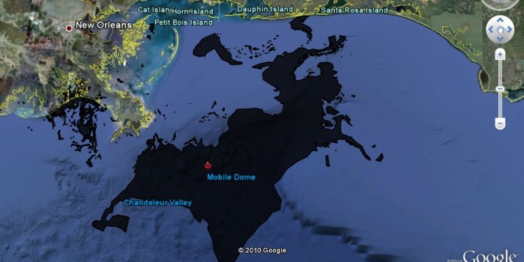 Gulf of Mexico oil spill Locations